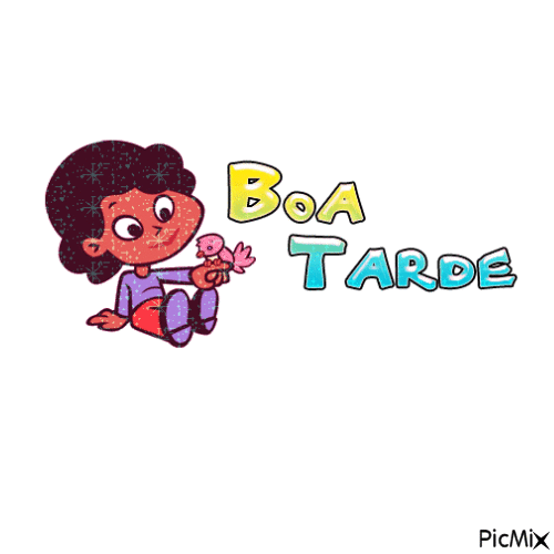 Boa Tarde - GIF เคลื่อนไหวฟรี