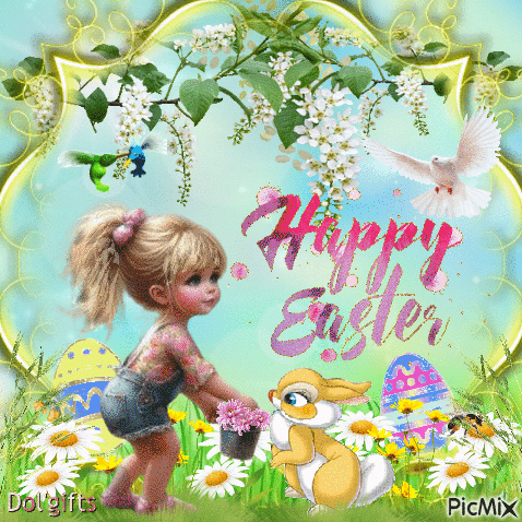 Happy Easter - Besplatni animirani GIF