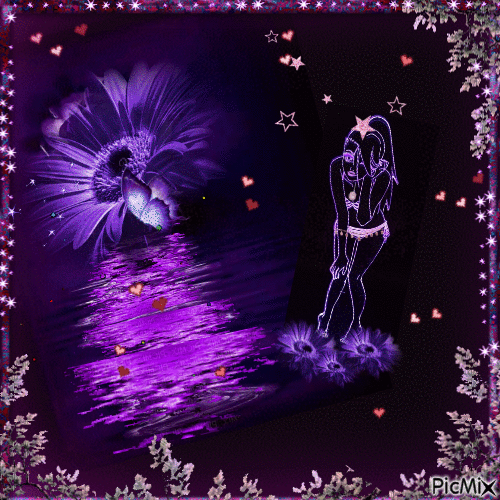 Lilac Fantasy. - GIF animasi gratis