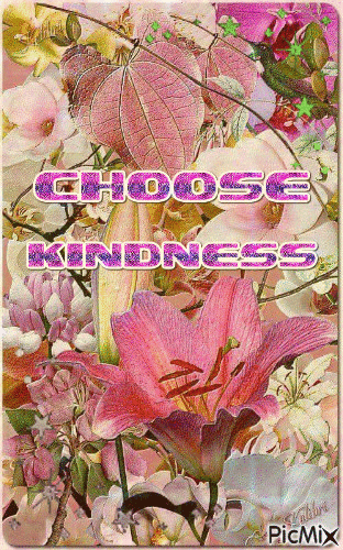 Choose Kindness - GIF animé gratuit