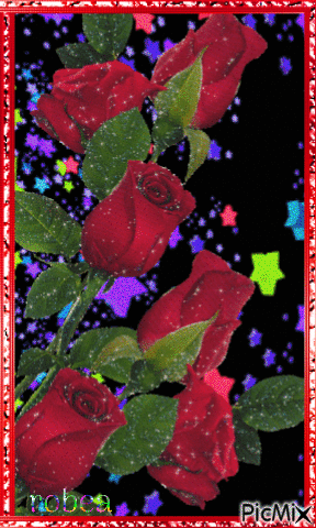 les roses sont pour vous - Gratis geanimeerde GIF