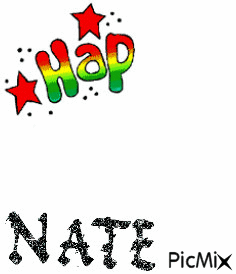happy bday Nate - GIF animado grátis