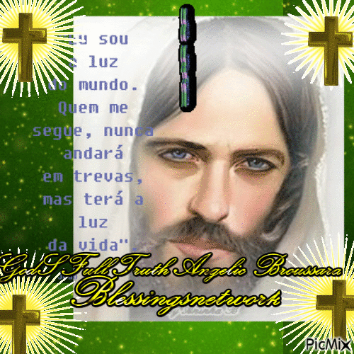 Jesus loves you - GIF animate gratis