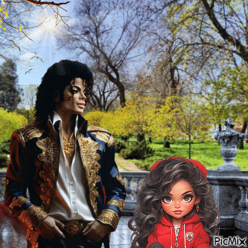 Michael Jackson. - Darmowy animowany GIF