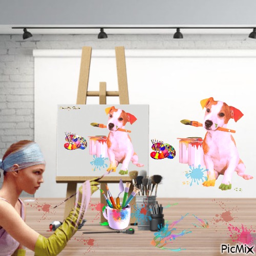 The art and the artist - kostenlos png