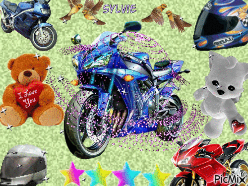 motos ma création sylvie - Безплатен анимиран GIF
