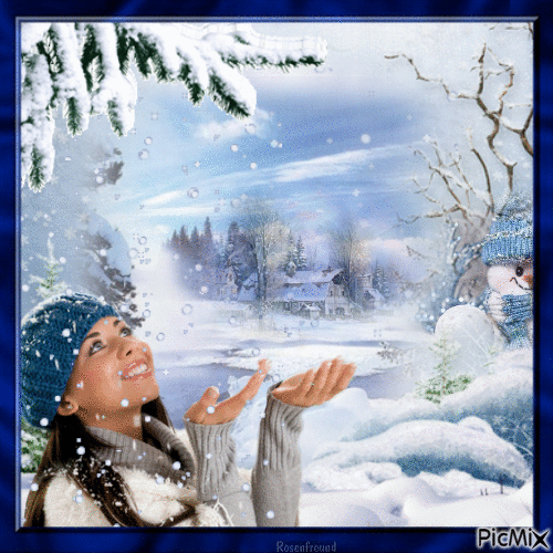 Winter-Wunderland - Ingyenes animált GIF