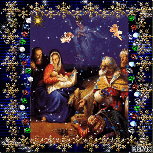 Joyeux Noël dans le monde - Δωρεάν κινούμενο GIF