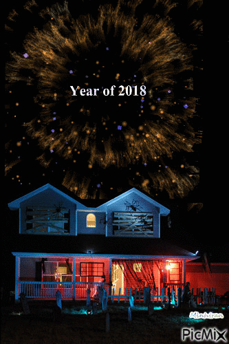 Year of 2018 - Gratis geanimeerde GIF