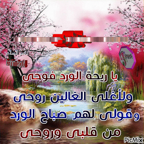 صباح الحب فى الله 122 - Бесплатный анимированный гифка
