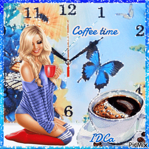 Coffee time - Бесплатный анимированный гифка