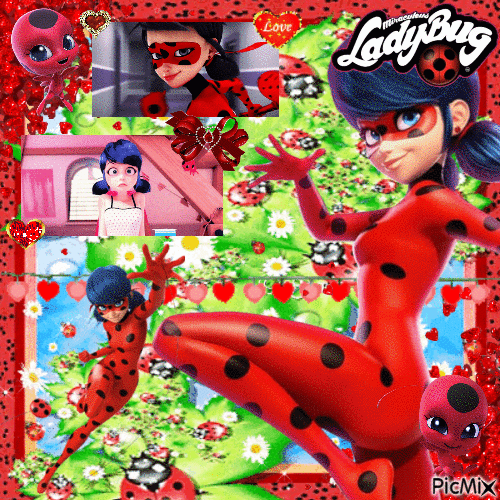 miraculous ladybug <3 - Gratis animeret GIF