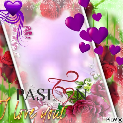 I love passion - ücretsiz png