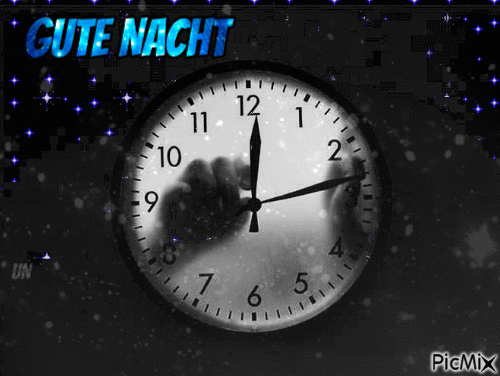 Gute Nacht - Besplatni animirani GIF