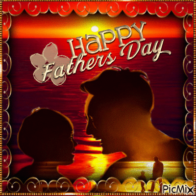Happy Fathers Day # - Free animated GIF