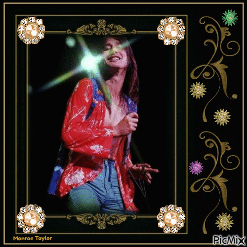 The Man with the Diamond Voice; Steve Perry - GIF animate gratis