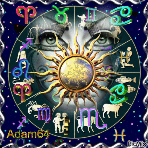 Astrology Sun sign - Gratis animerad GIF