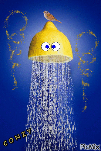 Limón ducha - GIF animado gratis
