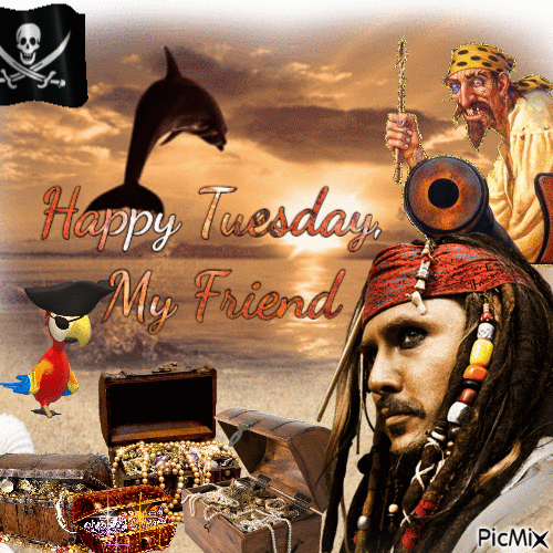 pirate tuesday - Free animated GIF
