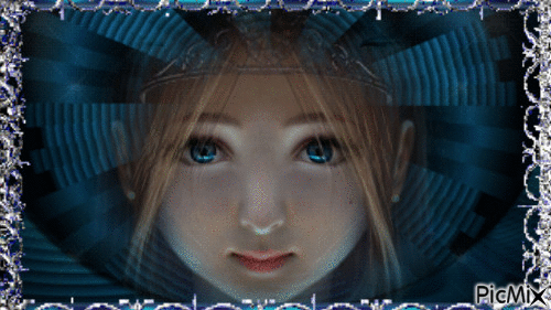 Ojos Azules - Free animated GIF