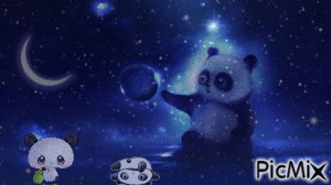 Panda. - Ingyenes animált GIF