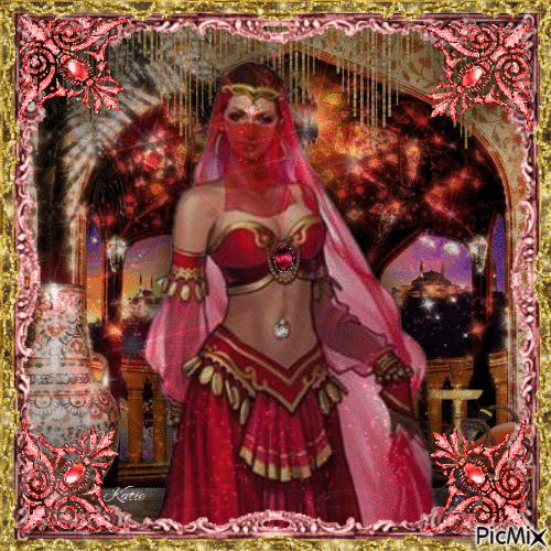 Belly dancer - Free animated GIF