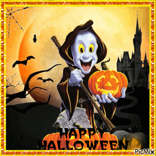 Halloween Geist - Bezmaksas animēts GIF