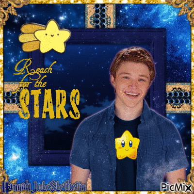 ♦Reach for the Stars with Sterling Knight♦ - Gratis animerad GIF