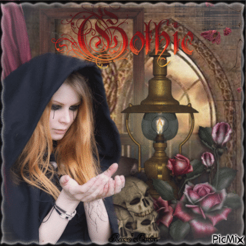Concours : Femme gothique - Ingyenes animált GIF