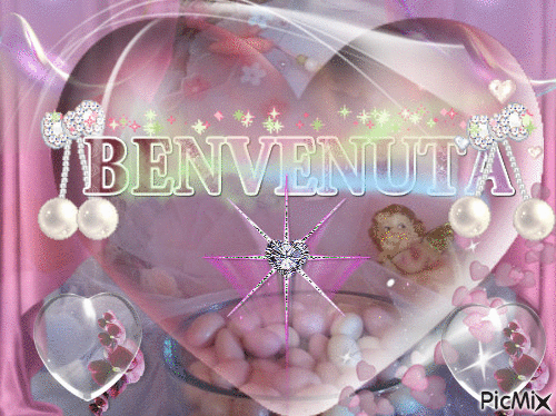 BENVENUTA - Zdarma animovaný GIF