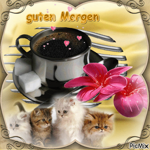 guten Morgen - Bezmaksas animēts GIF