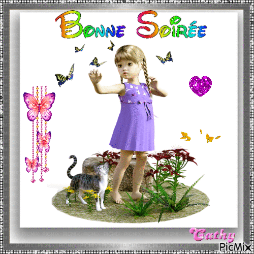 BONNE SOIREE - 免费动画 GIF