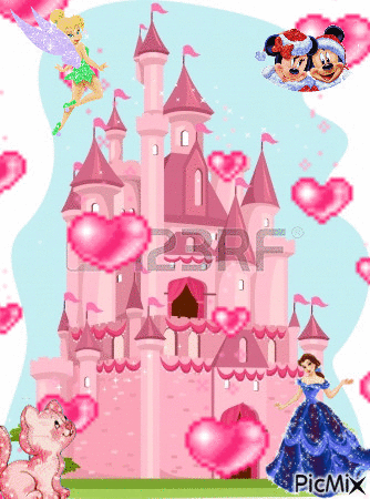 Princesse - Animovaný GIF zadarmo