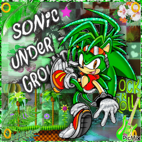 Sonic Underground - Δωρεάν κινούμενο GIF