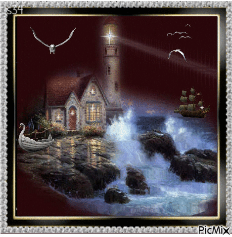 Lighthouse. - Free animated GIF