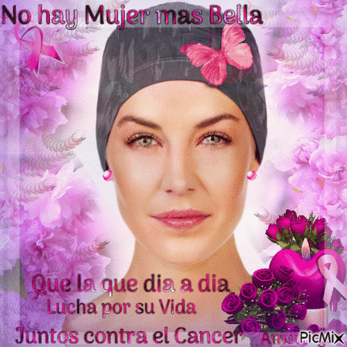 Juntos contra el Cancer!! - Bezmaksas animēts GIF