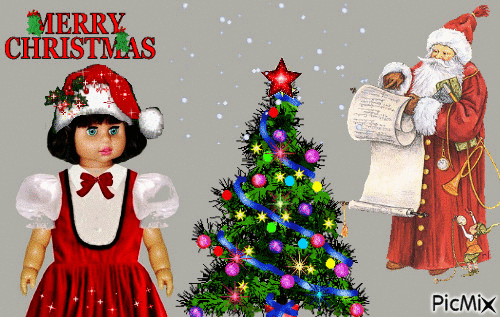 MERRY CHRISTMAS - Free animated GIF