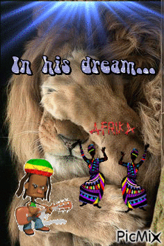 African Daydream - Безплатен анимиран GIF