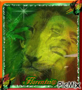 Bob Marley - Gratis animeret GIF