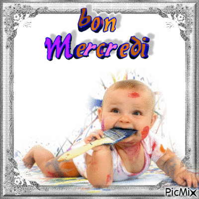 BON MERCREDI - Безплатен анимиран GIF