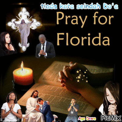 Pray for Florida - Darmowy animowany GIF