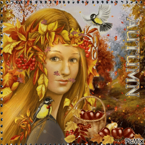 Herbst - Fantasie - GIF เคลื่อนไหวฟรี