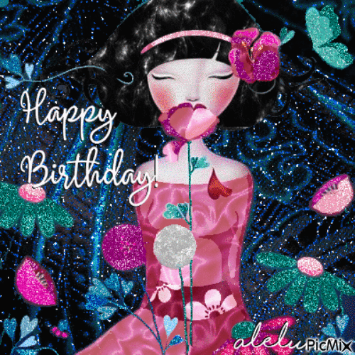 Happy Birthday Berdina! - Free animated GIF - PicMix