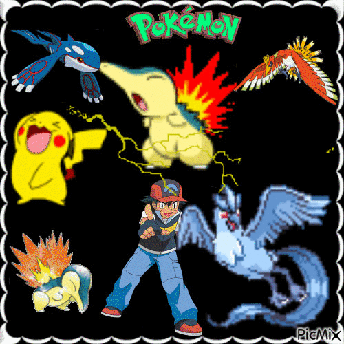 Pokémon - GIF เคลื่อนไหวฟรี