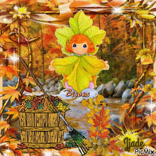 feuilles d'automne - Darmowy animowany GIF