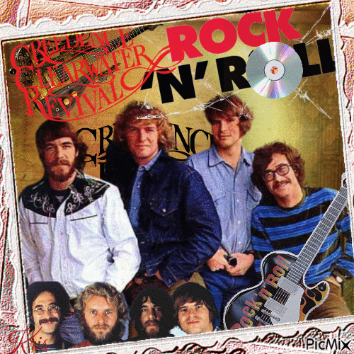 Creedence Clearwater Revival - Free animated GIF