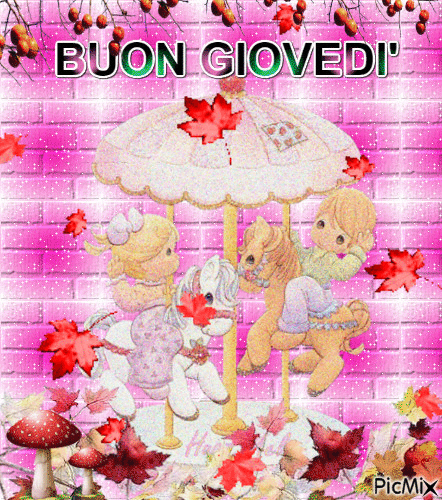 BUON GIOVEDI' - Ingyenes animált GIF