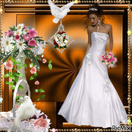 The bride - Ingyenes animált GIF