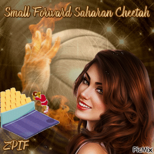Small Forward Saharan cheetah - Ingyenes animált GIF