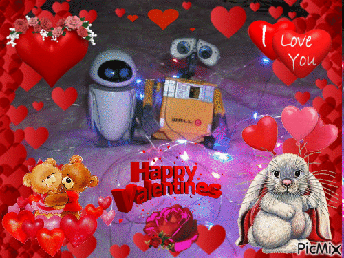 Happy Valentine's Day! - Darmowy animowany GIF